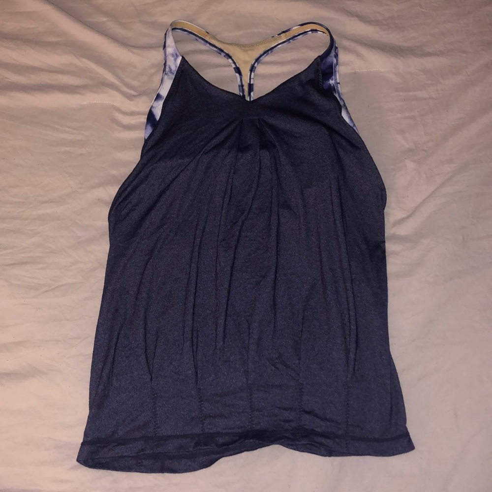 Lululemon tank top with built in bra